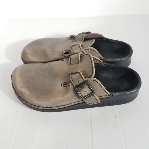 Birkenstock Grey Tatami Oklahoma Mule Size 10M - Picture 3 of 8